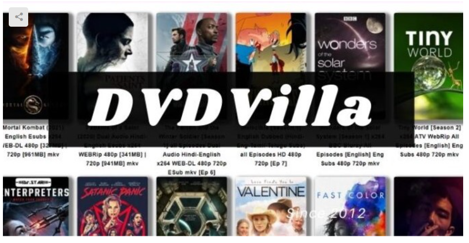 DVDvilla 2022: Download Bollywood Movies Hollywood Hindi Dubbed Movie