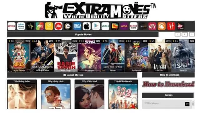 Extramovies 2021: Illegal HD Movies Download