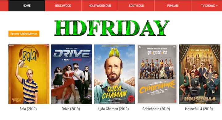 Hdfriday-Download Free Online Movies , Latest Bollywood Movies