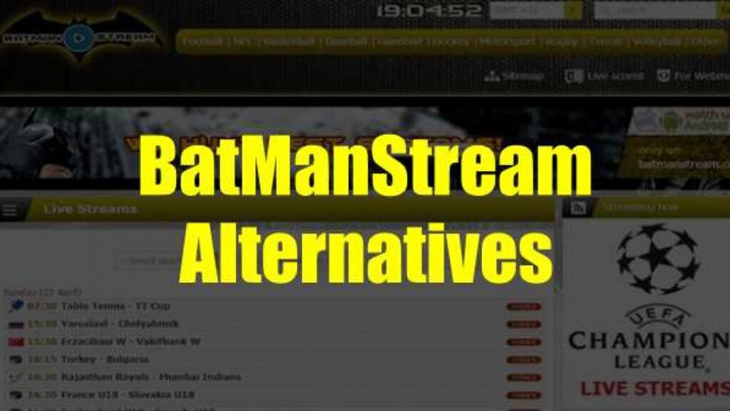 BatmanStream Alternatives